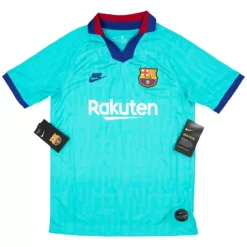 Alternative view of Messi #10 Retro Barcelona Third Jersey 2019/20