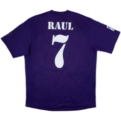 RAUL #7 Retro Real Madrid Centenary Third Jersey 2002/03