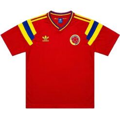 VALDERRAMA #10 Retro Colombia Away Jersey 1990