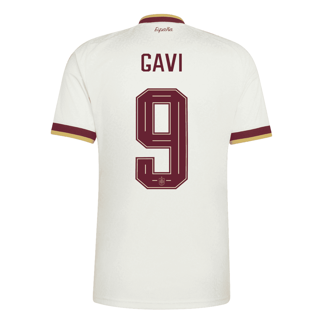 GAVI #9 Spain Away 2 Star Jersey World Cup 2026 GAVI #9 Spain Away 2 Star Jersey World Cup 2026 alternate view 1