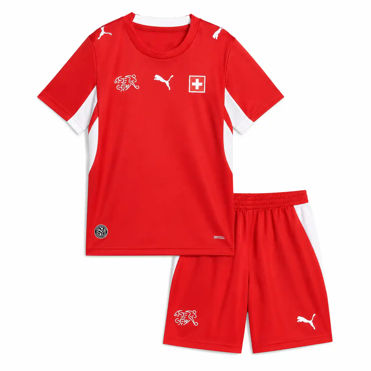 Kids Switzerland Home Jersey Kit World Cup 2026 Kids Switzerland Home Jersey Kit World Cup 2026