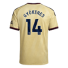 GYÖKERES #14 Arsenal Third Jersey 2026/27