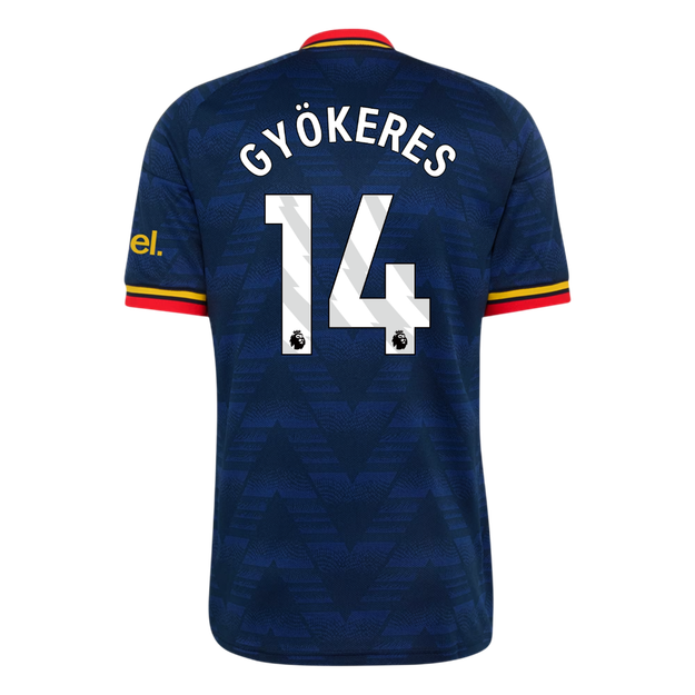 GYÖKERES #14 Arsenal Away Jersey 2026/27 GYÖKERES #14 Arsenal Away Jersey 2026/27
