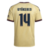 GYÖKERES #14 Arsenal Third Jersey 2026/27 - UCL Font GYÖKERES #14 Arsenal Third Jersey 2026/27 - UCL Font
