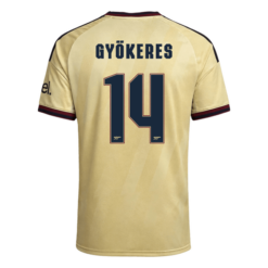 GYÖKERES #14 Arsenal Third Jersey 2026/27 - UCL Font