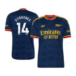 GYÖKERES #14 Arsenal Away Jersey 2026/27 GYÖKERES #14 Arsenal Away Jersey 2026/27