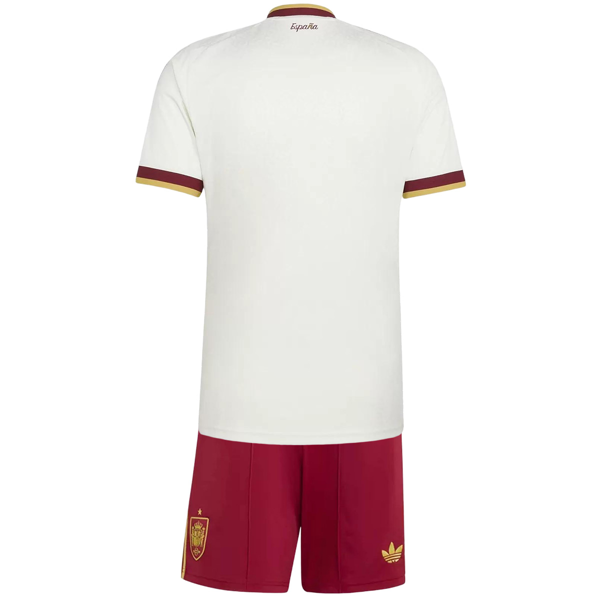 Kids Spain Away 2 Star Jersey Kit World Cup 2026 Kids Spain Away 2 Star Jersey Kit World Cup 2026 back