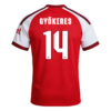 GYÖKERES #14 Arsenal Home Jersey 2026/27 - [Super Replica] - UCL Font