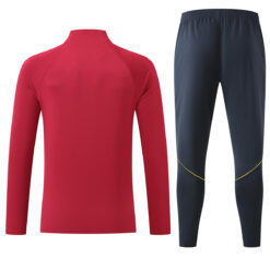 Barcelona 1/4 Zipper Sweat Kit(Top+Pants) Red 2026/27