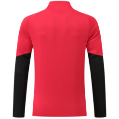 Manchester United 1/4 Zipper Sweat Kit(Top+Pants) Red 2026/27