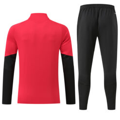 Manchester United 1/4 Zipper Sweat Kit(Top+Pants) Red 2026/27