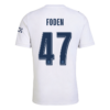 FODEN #47 Manchester City Third Jersey 2026/27 - UCL Font