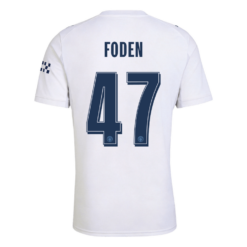 FODEN #47 Manchester City Third Jersey 2026/27 - UCL Font